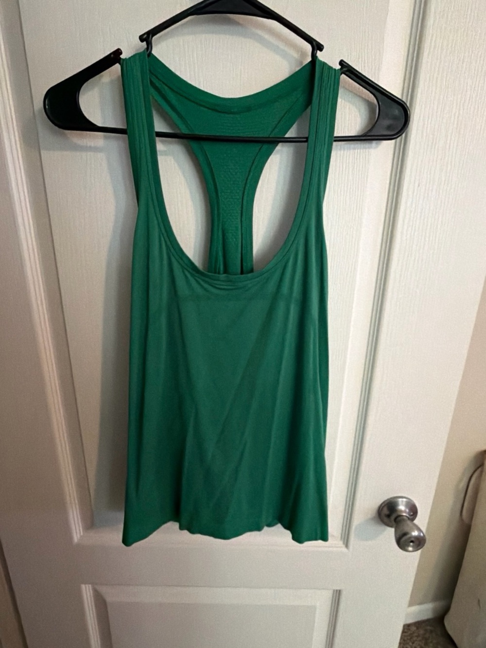 Lululemon Green Racerback Tank Top